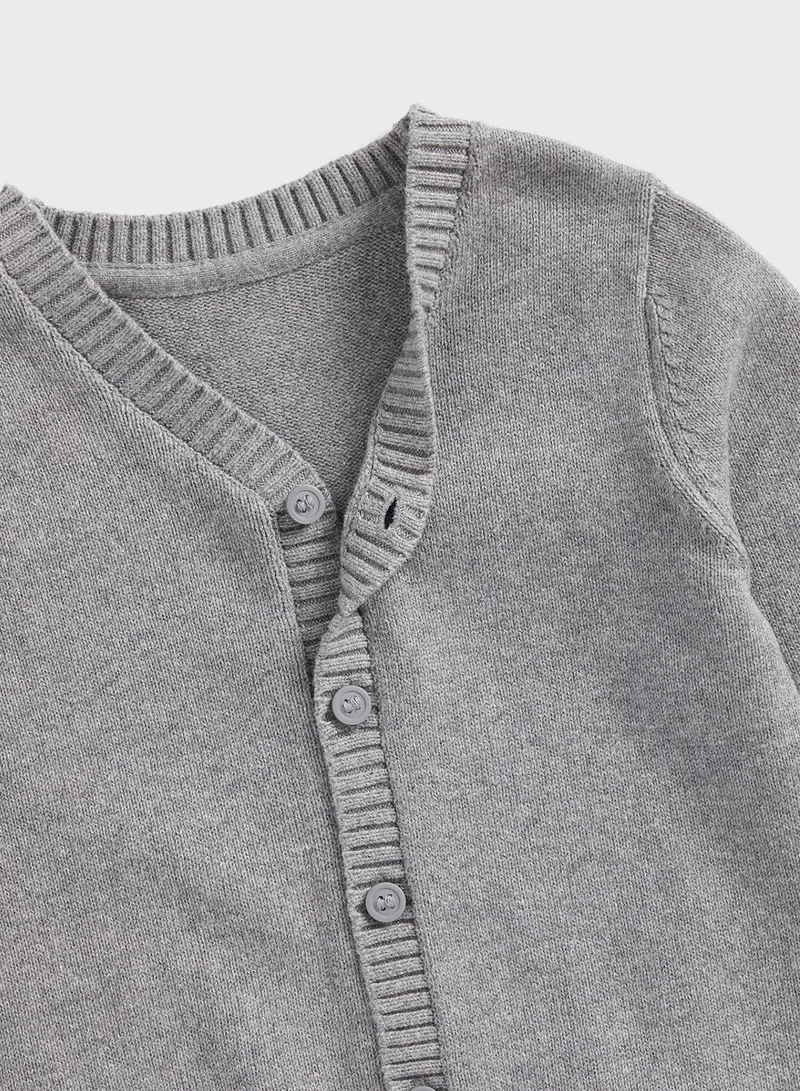 mothercare Grey Knitted Cardigan