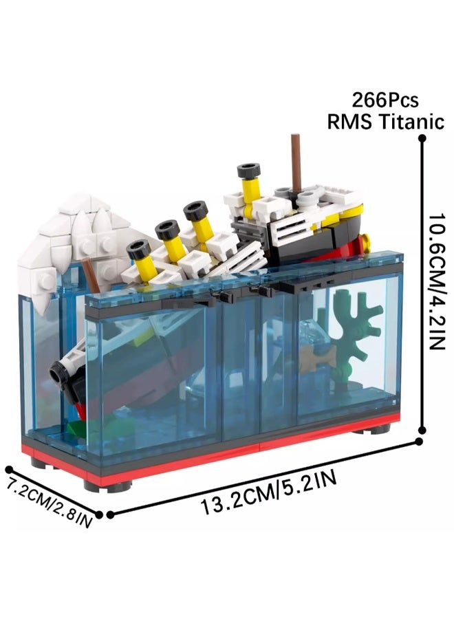 Children's Self-assembled Small Particle Toy Building Blocks Titanic Model Handmade Creative Educational Toys - Image 2