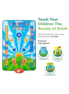 TIGER Islamic Electronic Smart Prayer Mat for Kids – Interactive Learning with 10 Languages, 36 Active Keys, Fun & Educational Gift for Children, Perfect for Ramadan.  - Image 3