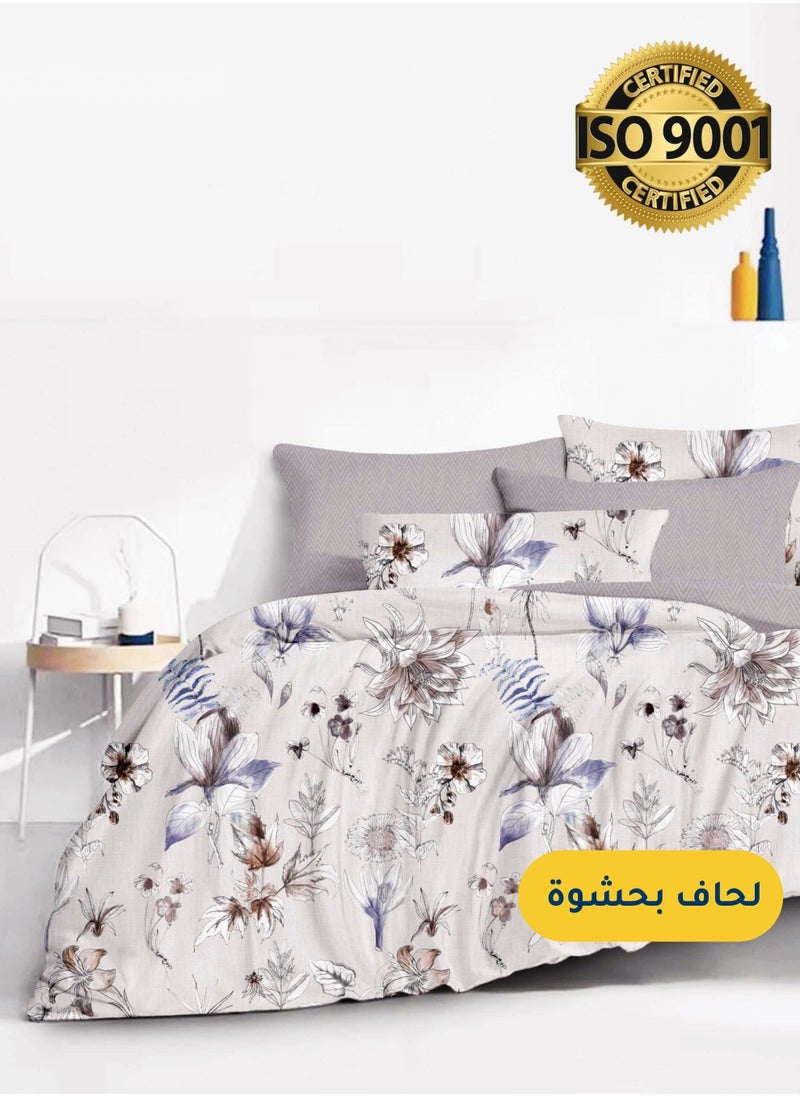 Microfiber Printed Comforter Sets, Fits 120 x 200 cm Single Size Bed, 4 Pcs, With Soft Filling, Celine Series - pzsku/Z8D42A4F41CE6596AB0B0Z/45/_/1712538366/45321b6a-160e-44e7-9b5e-f03b9a070bc9