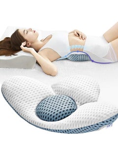 Generic orthopedic pillow lumbar spine, lumbar support, lumbar support, bed pillow for sciatica, hip or leg  - Image 1