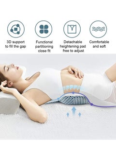 Generic orthopedic pillow lumbar spine, lumbar support, lumbar support, bed pillow for sciatica, hip or leg  - Image 2