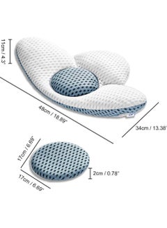 Generic orthopedic pillow lumbar spine, lumbar support, lumbar support, bed pillow for sciatica, hip or leg  - Image 5