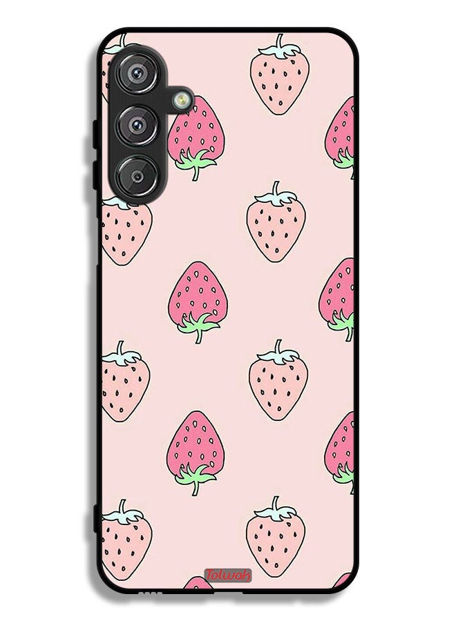 Tolwak Samsung Galaxy F36 Protective Case Cover Strawberry Icon - Image 1