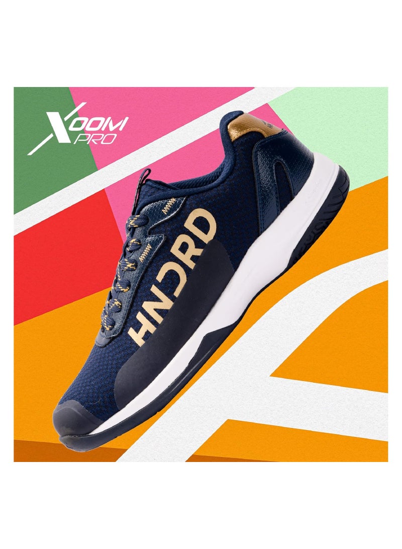 HUNDRED Xoom Pro Non-Marking Professional Badminton Shoes For Men | Mesh,TPU & Synthetic leather, Sole: Rubber & Phylon | Suitable for Indoor Badminton/Basketball - Image 2