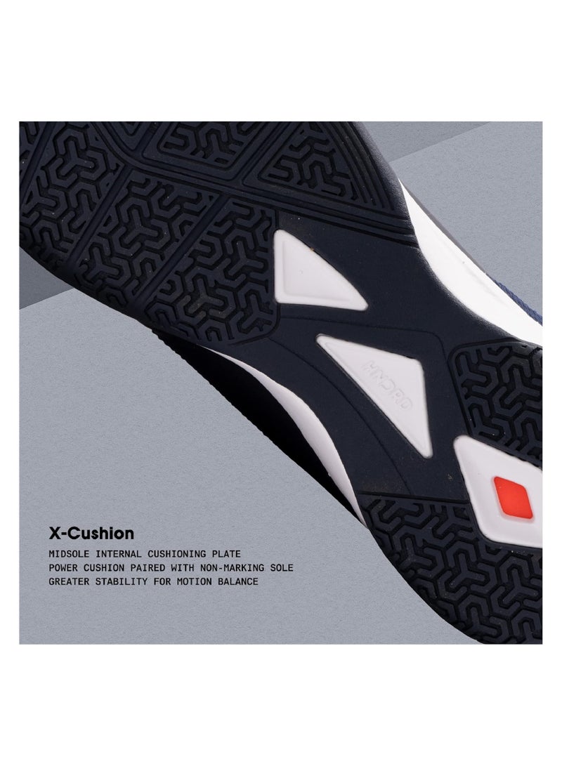 HUNDRED Xoom Pro Non-Marking Professional Badminton Shoes For Men | Mesh,TPU & Synthetic leather, Sole: Rubber & Phylon | Suitable for Indoor Badminton/Basketball - Image 5
