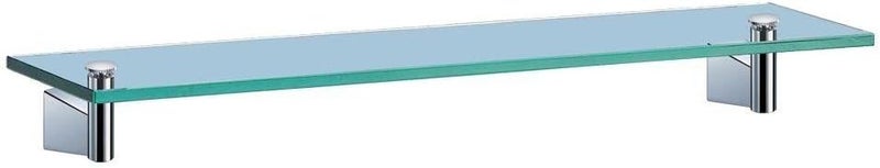 Gatco 4716 Bleu Glass Shelf Chrome  2013 X 430 - Image 1