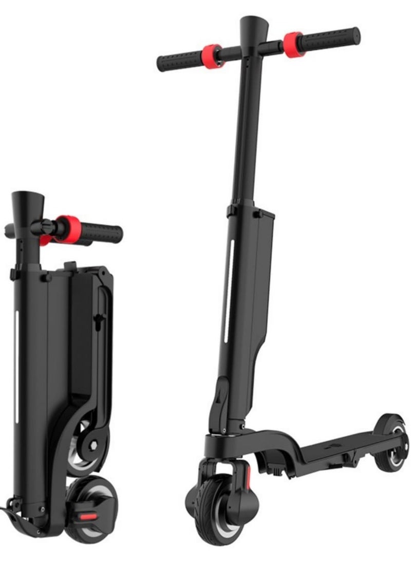 X6 Electric Scooter Foldable Mini Ultra Compact EScooter, 25KM/H Speed, IPX4 Water-Resistant, Dubai Metro-Tram-Friendly with Up to 20KM Range escooter Backpack E-Scooter - Image 5