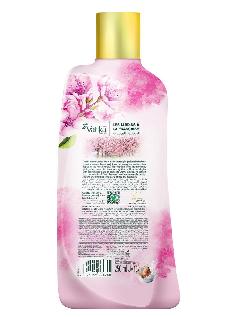 Vatika Naturals Romantic Sakura Body Wash 250ml, 24 Hours Long-Lasting Fine Fragrance, For Moisturized Skin, With Essential Oils from France - Image 2