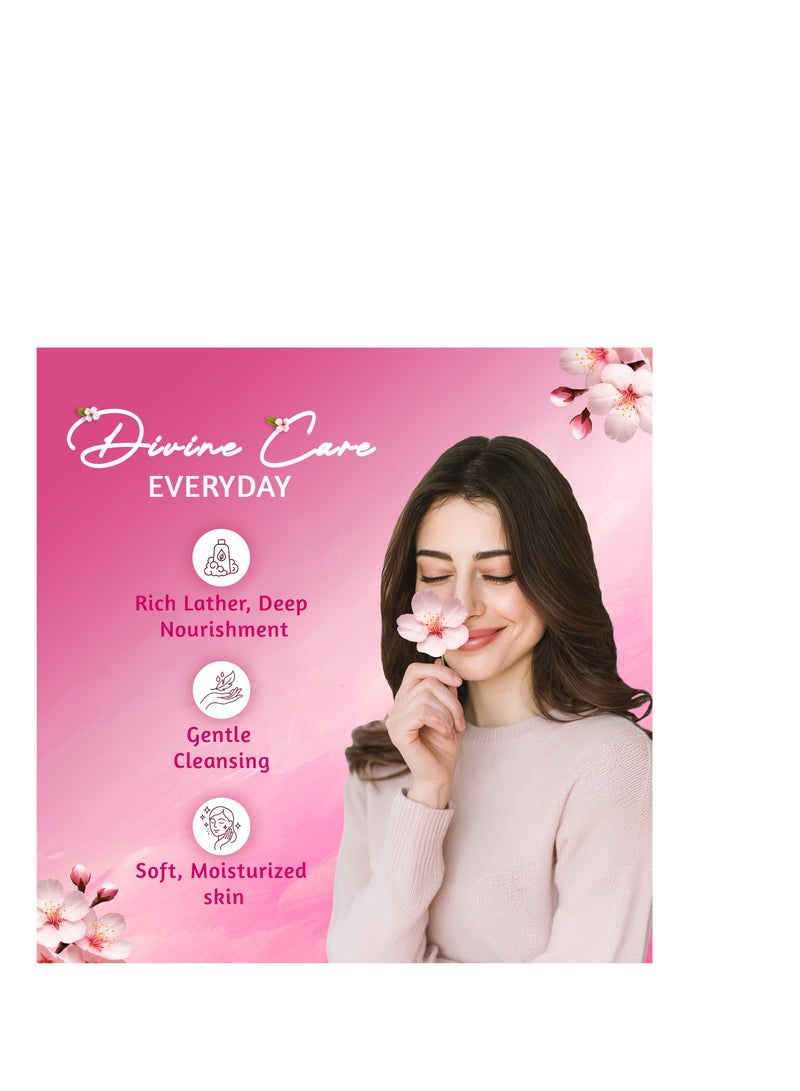 Vatika Naturals Romantic Sakura Body Wash 250ml, 24 Hours Long-Lasting Fine Fragrance, For Moisturized Skin, With Essential Oils from France - Image 5