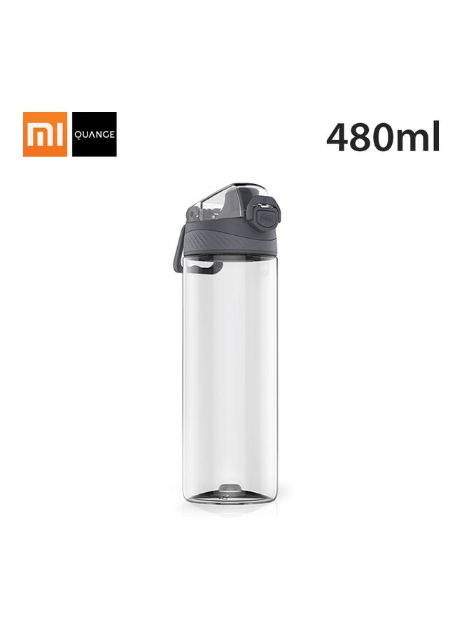 نيبمينينت Portable Safety Lock Non Toxic Leakproof Water Bottle Grey 20 x 8.5 8.5cm - Image 1