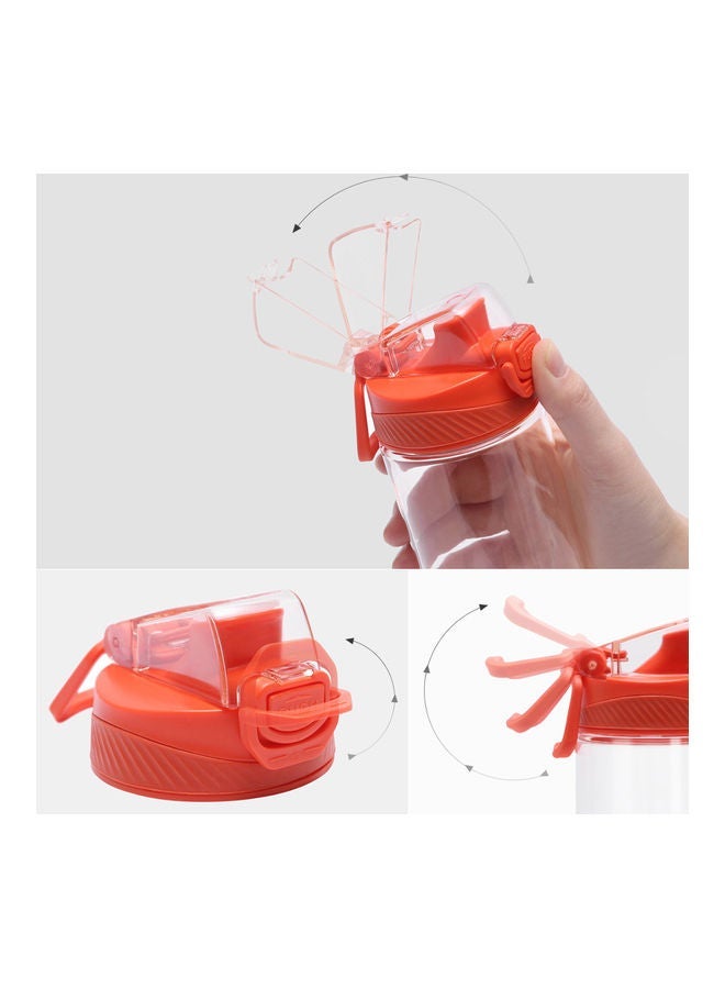 نيبمينينت Portable Safety Lock Non Toxic Leakproof Water Bottle Grey 20 x 8.5 8.5cm - Image 4