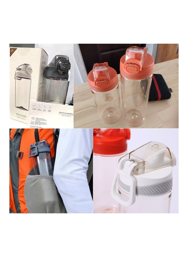 نيبمينينت Portable Safety Lock Non Toxic Leakproof Water Bottle Grey 20 x 8.5 8.5cm - Image 5