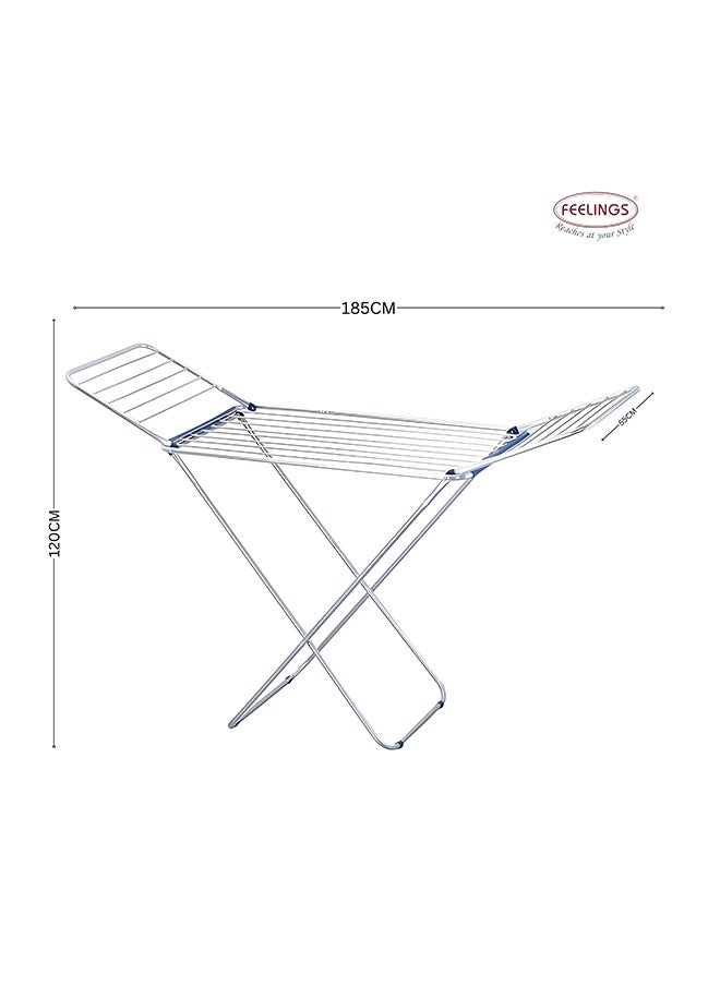 Feelings Feelings Cloth Dryer Aluminium 20Mtr (185X55X120Cm)  - Image 2