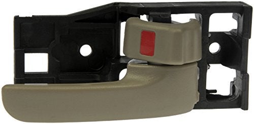 Dorman 81223 Front Passenger Side Interior Door Handle Compatible with Select Toyota Models, Beige; Textured - Image 1