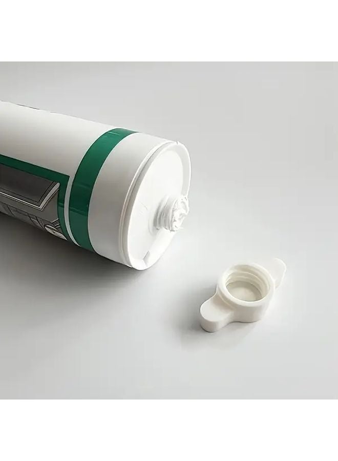 White Plastic Glue Seal Cap With Internal Cone Design For Standard Diameter Tubes - Image 1