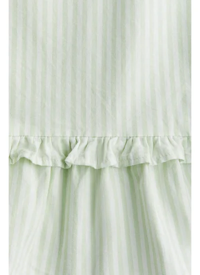H&M Cotton peplum top