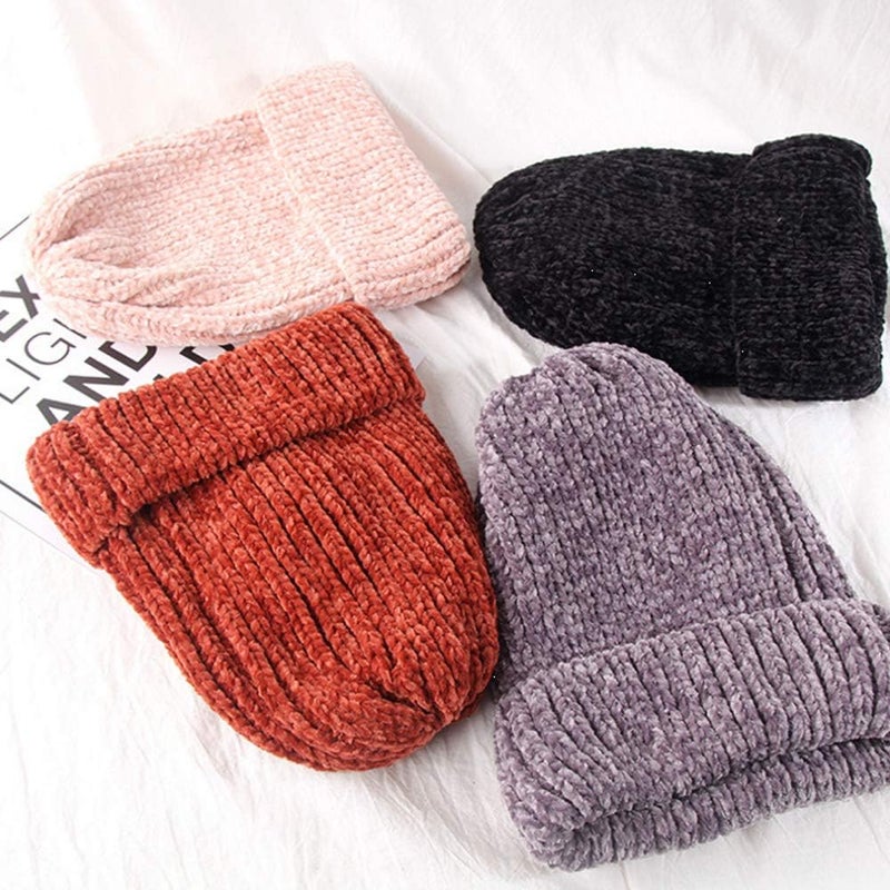 Chunky Yarn,Chenille,100g/0.22lb Velvet Crochet,DIY,Arm Knitting,Bulky Vegan Soft, Warm - Image 3