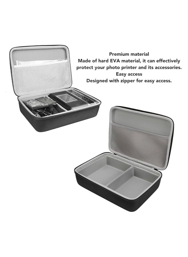 erorex Hard Carrying Case for Selphy CP1500 CP1300 CP1200 Wireless Color Photo Printer, Water Proof & Shock Proof, EVA Hard Storage Bag for Selphy Photo Printer and Accessories - Image 4
