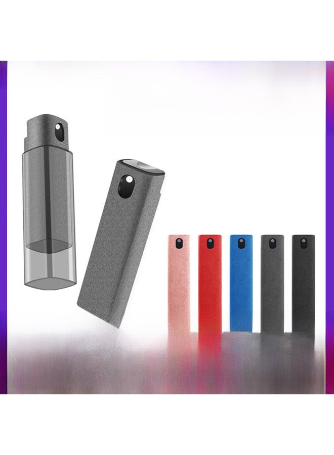 Mobile Phone Screen Cleaner Digital Cleaning Suit Tablet Screen Cleaner Spray Wipe Integrated Cleaning Artifact-Color:(Grey) 15ml Half Patch  - Image 2