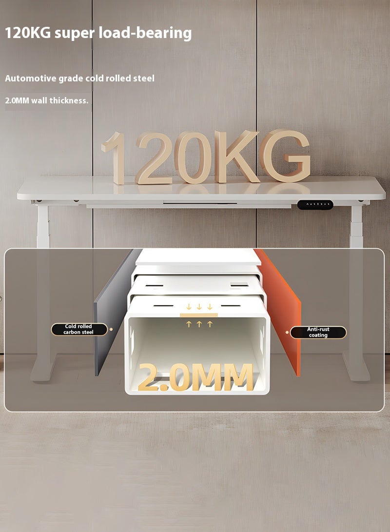 Sharpdo Smart Electric Lifting Desk Game Table, with Cup Holder, Lifting Height 73~118cm, Suitable for Bedroom, Office - Image 3