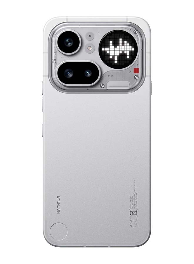 نوثينج هاتف 4a برو 5G ثنائي الشريحة فضي 12 جيجابايت رام 256 جيجابايت مع سماعات CMF بودز 2 وساعة CMF ووتش 3 برو - نسخة الشرق الأوسط - Image 3