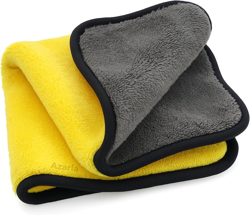 AZARIA 1 PCS Microfiber Car Duster Kit Interior & Exterior Car Cleaning Detailing Tool Scratch & Lint Free, Pollen Removing Extendable Long Handle Duster for Car & Motorcycle car Accessories (A2) - Image 1