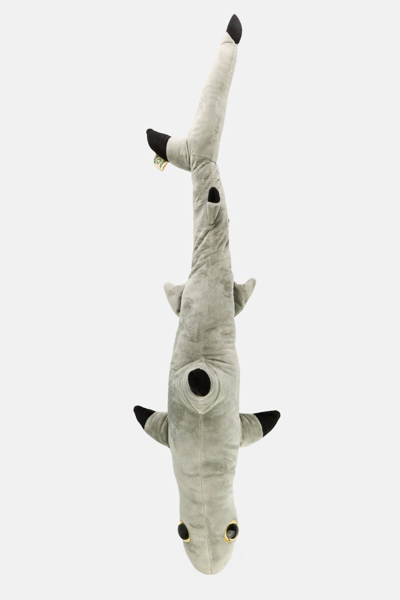 Nature Planet دمية سمكة قرش محشوة ذات حواف سوداء - Image 2