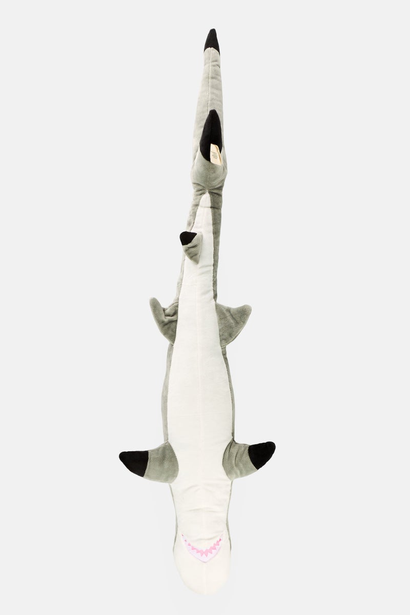 Nature Planet دمية سمكة قرش محشوة ذات حواف سوداء - Image 3