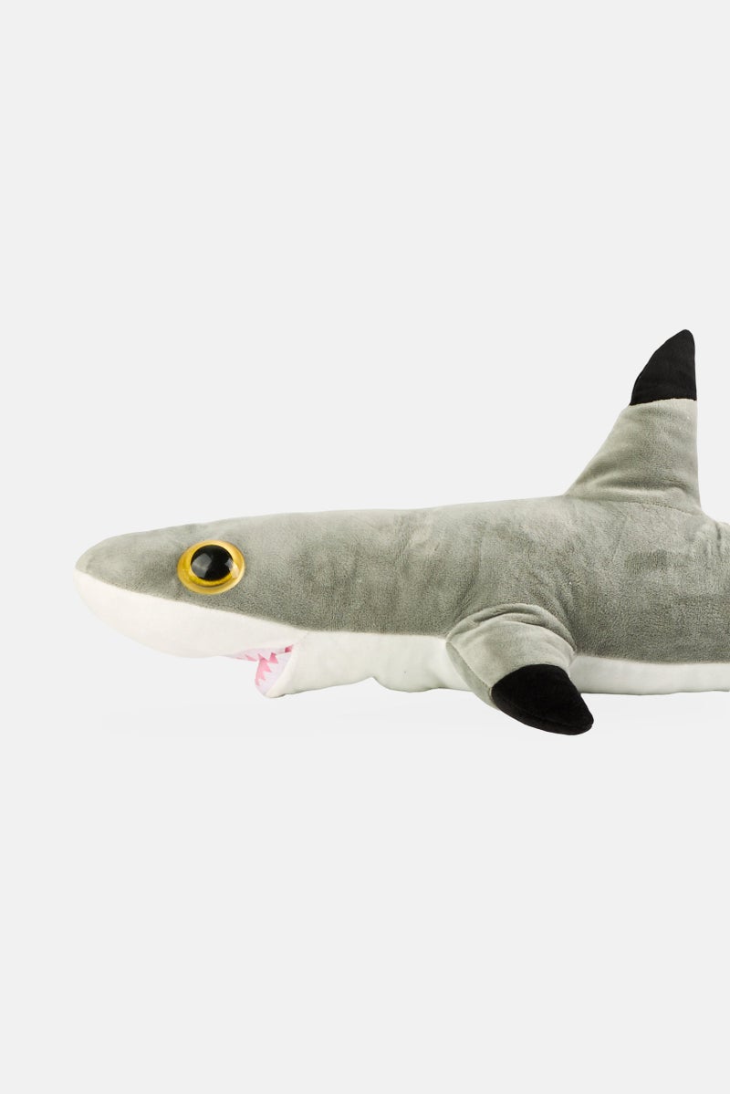 Nature Planet دمية سمكة قرش محشوة ذات حواف سوداء - Image 4