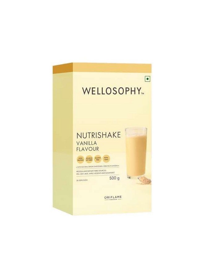 Oriflame Nutrishake Vanilla Shake 500Gm Wellosophy - Image 1