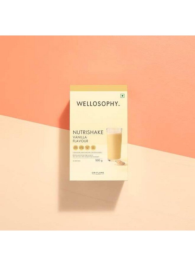 Oriflame Nutrishake Vanilla Shake 500Gm Wellosophy - Image 2