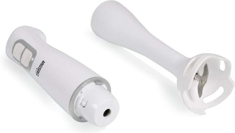 Hand Blender - Extra Long Rod - 350W Motor - Stainless Steel Blade - Variable Speed Settings - Detachable Rod - MX-4850
