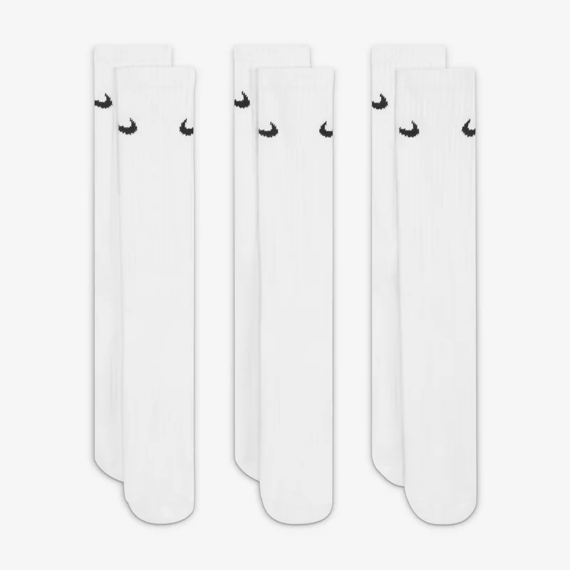 Nike Value Cotton Crew Socks (3 Pack)