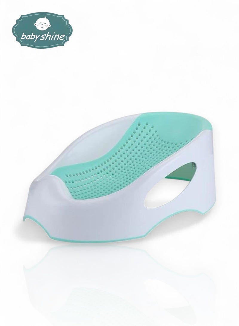 بيبي شاين حوض استحمام للاطفال ، مقاوم للماء والانزلاق لدعم حوض الرضع وحديثي الولادة - Image 1