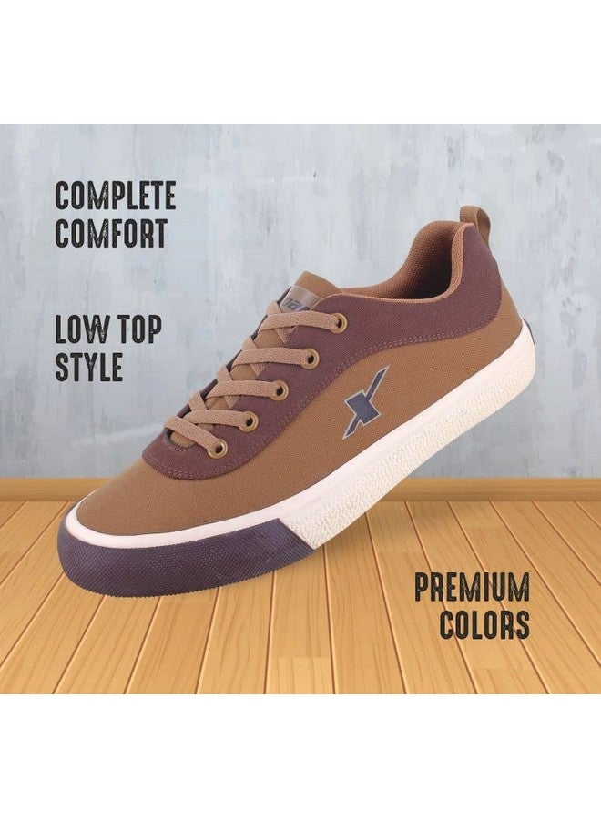Sparx Mens SM 757 | Stylish, Comfortable | Brown Sneaker - 7 UK (SM 757) - Image 5