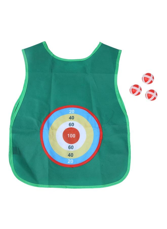 NIBEMINENT Children Early Education Toy Sticky Jersey Slimeball Ball Game Props Interactive ToysGreen  - Image 1