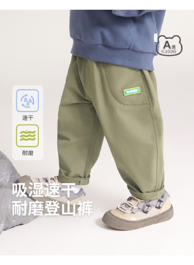 Boys' Sports Pants Spring/autumn Style Moisture-wicking Quick-dry Hiking Pants Kids Outdoor - Image 1