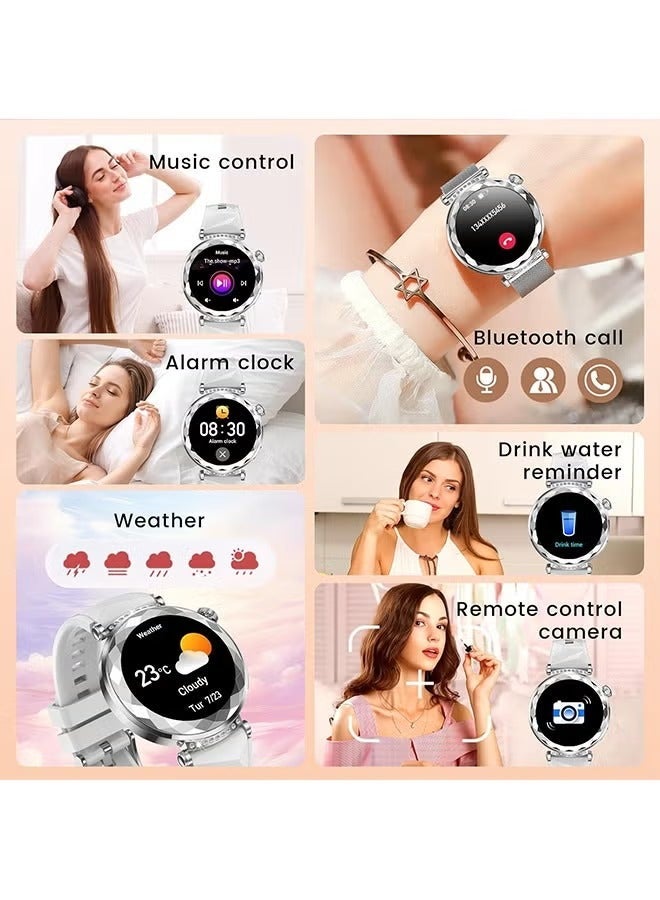 RollsTimi  New Ladies Smart Bluetooth AI Watch, Smart Bracelet, Multi-Function Sports Mode Setting, Equipped with Bluetooth 5.3, Answer/Make Calls, Multi-Language Selection RT-HK88 - Image 5