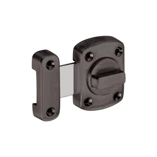 Sardar Luca Black Finish Door Lock for Main Door/Mortise Door - 3 Brass Keys - Bedroom/Office/Hotel (with Rotary Latch) - Image 4