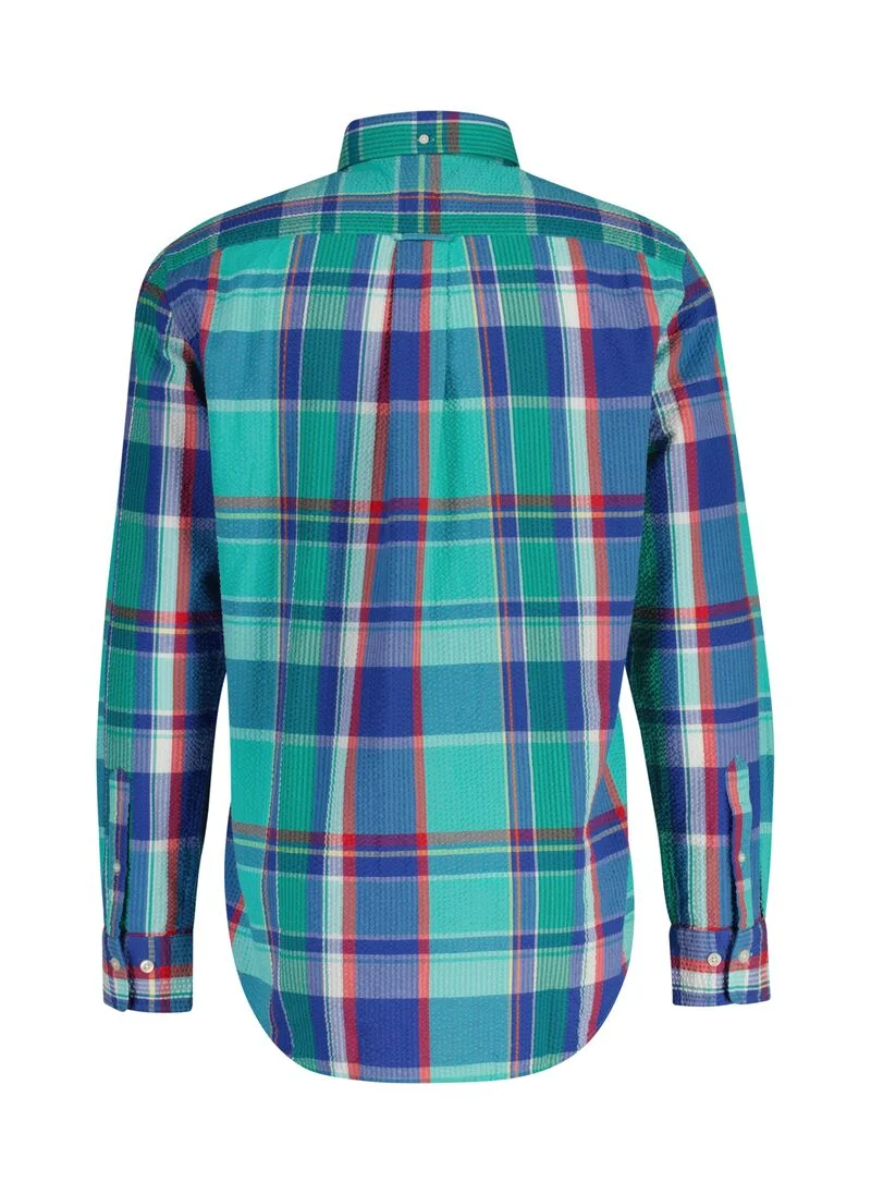 GANT Gant Regular Seersucker Madras Shirt