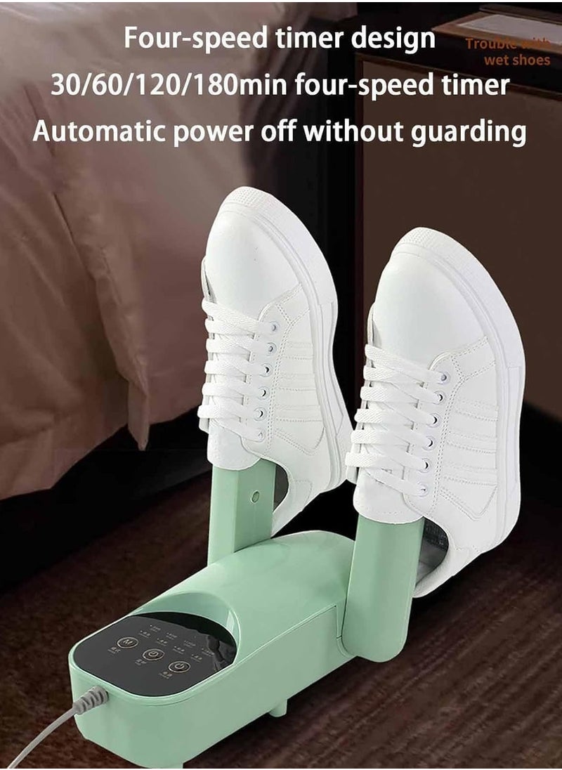 ELTRAZONE - Electric Boots Dryer with Adjustable Drying Rack & 30/60/120/180min Timer – Glove Dryer & Boot Warmer for Sweaty Shoes, Sneakers & Boots – Efficient Shoe Drying System for Wet Footwear - Image 1