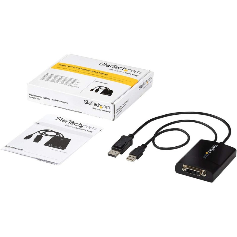 Startech Connect Your Dvi Dual Link Display To A Displayport Video Source For High Resol - Image 5