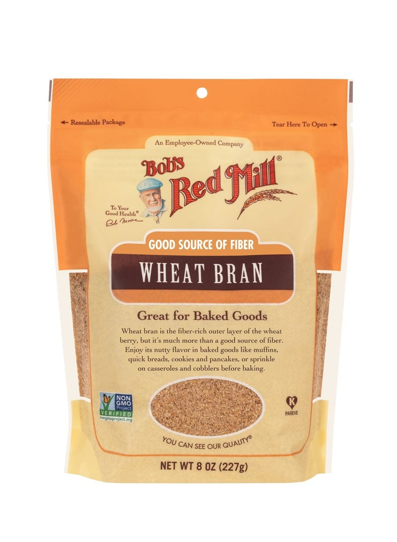 بوبز ريد ميل نخالة القمح، 227 جرام