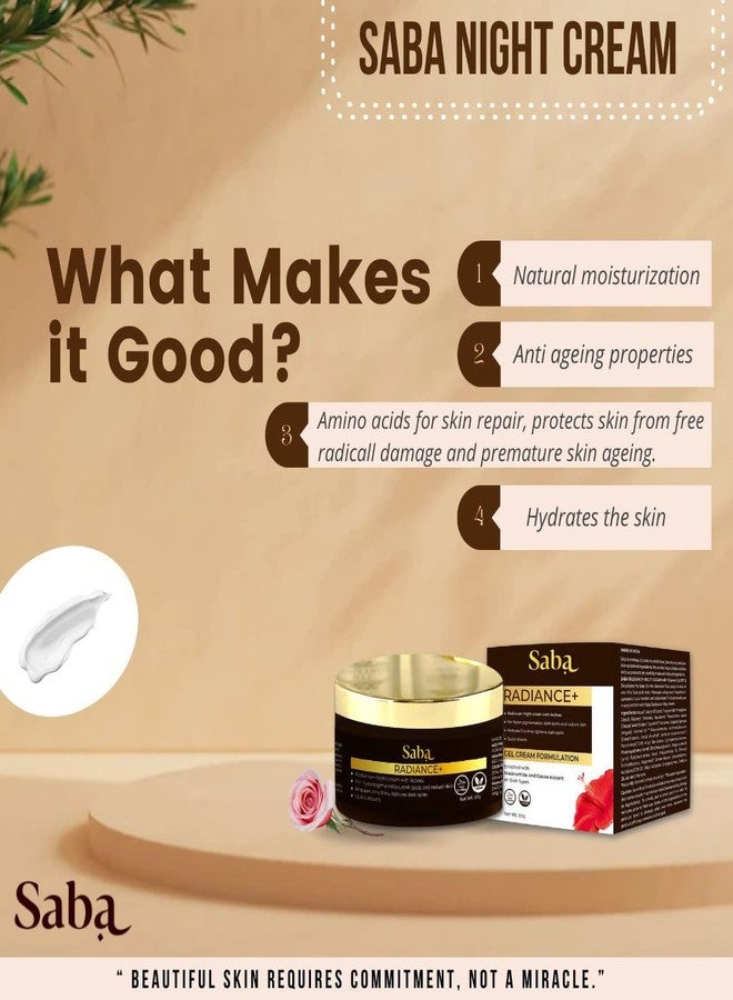 Saba Kombucha Saba Radiance+ Night Gel Cream with Niacinamide, Cocoa Extract & Actives | 50g - Image 5