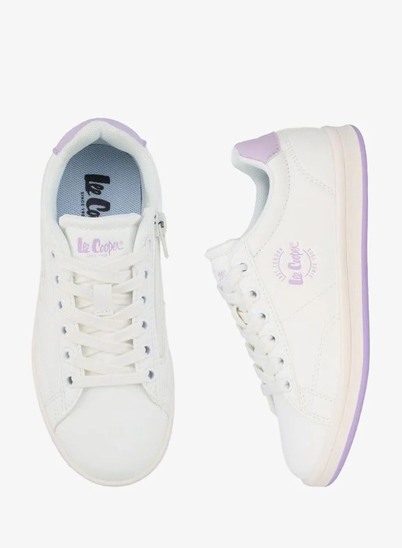 Lee Cooper Girls Lace-Up Ankle School Sneakers