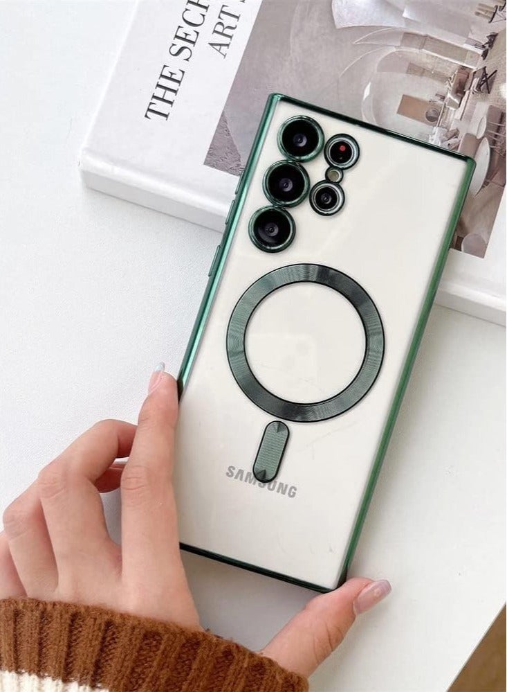 TIGER Samsung Galaxy S24 Ultra Case | MagSafe-Compatible Shockproof Cover | Wireless Charging Support | Anti-Scratch & Full Camera Protection | Slim & Durable Case for Galaxy S24 Ultra (6.8-inch, 2024) - Image 3