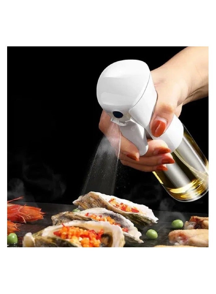 Large Oil Spray Glass Bottle-220ml-(White color)  - Image 2
