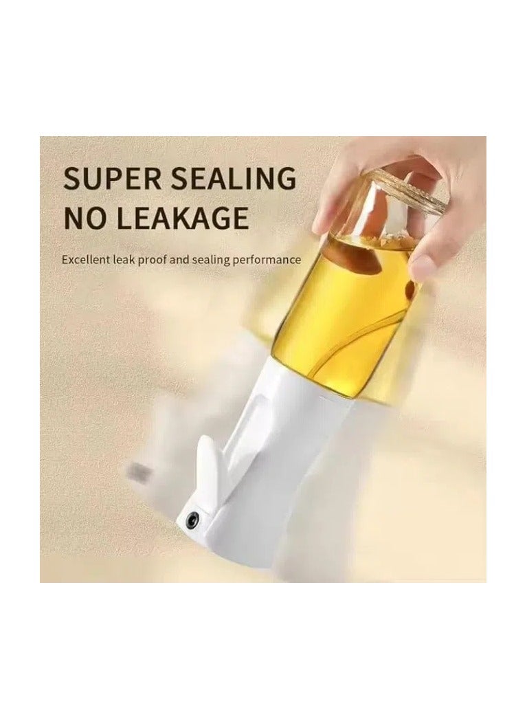 Large Oil Spray Glass Bottle-220ml-(White color)  - Image 4