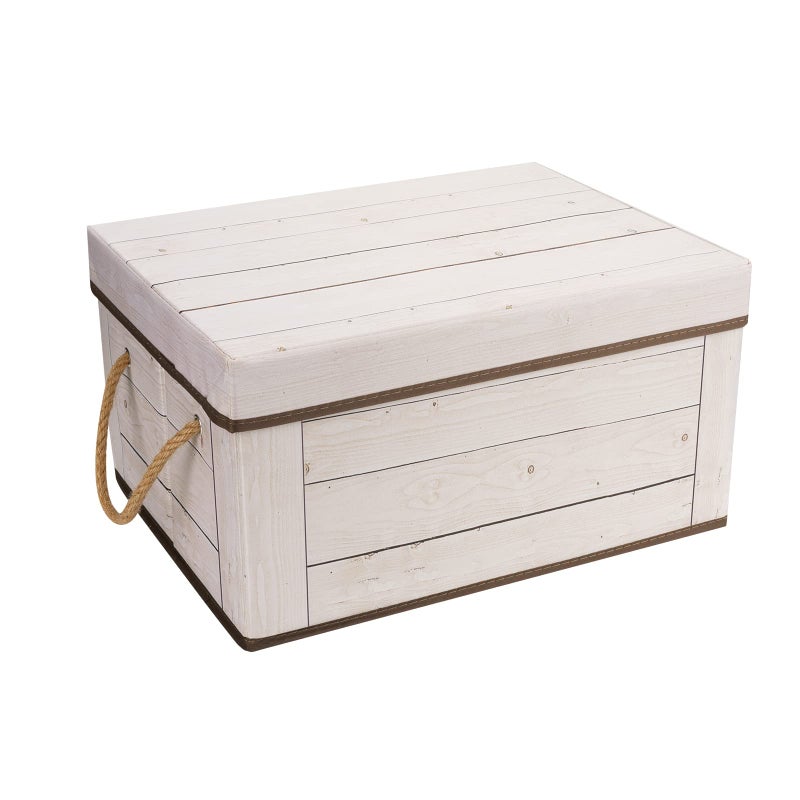 Livememory Livememory Memory Box for Keepsake Decorative Storage Box with Lids and Handles  L157 x W118 x H79 In Not Made of Wood 